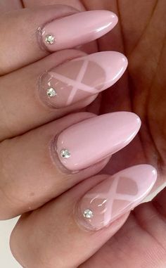 Coquette Nails, Cute Pink Nails, Ballet Nails, Simple Gel Nails, Pink Nail Polish, Her Nails