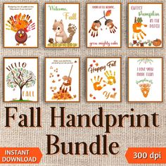 the fall handprint bundle is available for purchase