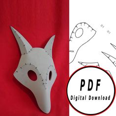 20% discount on minimum orders of 3 items Digital PDF file to build your own mask ready to be downloaded and printed on 1/1 scale Pattern and instructions step by step with photo's of the process for beginners - After you buy the item you will get access to download page with your files. - Then just press the DOWNLOAD button and that's it,you are ready to build your helmet / mask FILE INFORMATION You will receive 3 PDF file's 1 X PDF A4 size ready to print on 1/1 scale from your home printer 1 X Diy Wolf Mask, Eva Foam Helmet, Larp Diy, Helmet Pattern, Paper Mask Template, Wolf Mask, Fox Mask, Mask Template, Cat Skull