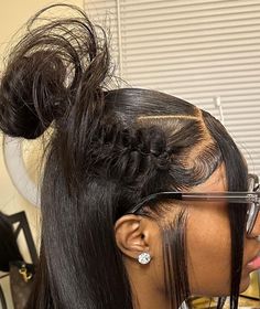 Event Hairstyles, Protective Hairstyles Braids, Hair Done, School Hairstyles, Work Hairstyles, Dope Hairstyles, Hairstyle Gallery, Hairstyles Braids, Nails Inspo