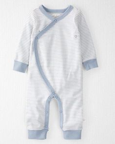 This super sweet Sleep & Play for baby has everything your little one needs. It features necessary details like long sleeves, a ribbed trim and a wrap design for comfort and warmth! Also, how sweet is this striped print! Crafted in the purest organic fabrics and sustainable materials, Little Planet by Carter's is a return to simplicity. Thoughtful essentials and timeless pieces to gift or to hold on to. Carters Baby Boys, Baby Pajamas, Baby Cover, Activewear Sets, Carters Baby, Baby Wraps, Toddler Boy Outfits, Baby Outfits, Kids Outfits Girls