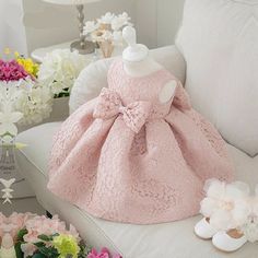 Newborn Baby Gown, Kids Flower Girl Dresses, Baby Birthday Dress, Baby Girl Princess Dresses, Girls Attire, Kids Dress Patterns, Birthday Girl Dress