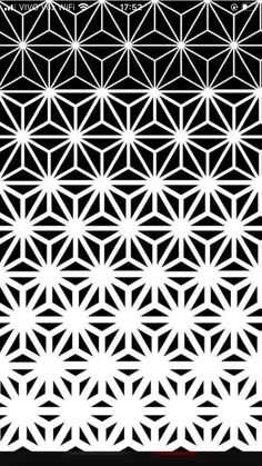 an image of a pattern that looks like it is made out of white and black paper