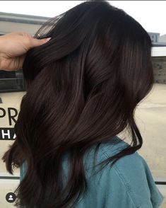 Dark Brunette Balayage Hair, Long Dark Brown Hair, Brown Hair Looks, Brunette Balayage, Brunette Hair With Highlights, Brunette Balayage Hair