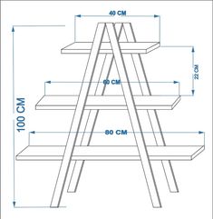 the measurements for a picnic table