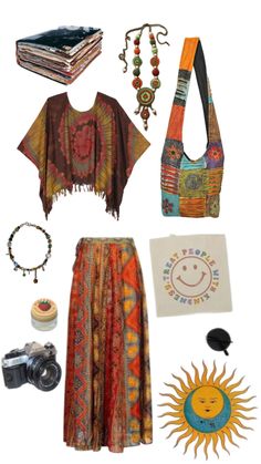 Hippie Fits, Witchy Outfits, Hippie Aesthetic, Earthy Style, Happy Hippie, Funky Outfits, Hippie Outfits, Really Cute Outfits