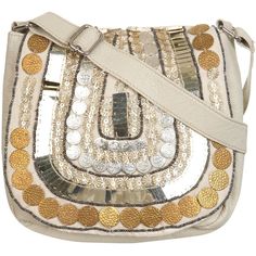 Coin Embellished Satchel ($24) found on Polyvore Brown Satchel Bag, Decorated Bags, Brown Satchel, Desert Fashion, Brown Purse, Handbags Women, Brown Purses