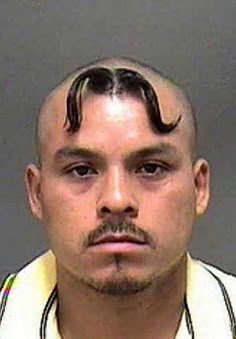 30 Horrendous Mugshot Hairdos So Bad They're Funny Mustache Shapes, Haircut Fails, Hipster Hairstyles, Mens Hairstyles Medium, Mens Hairstyles Thick Hair, Bad Haircut, Mug Shot, Men Haircut Styles, Edward Scissorhands