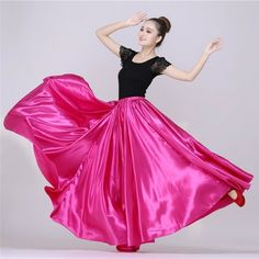 Please note this is in Asian sizing. Please check our own measurements carefully before making a purchase. Lady Satin Latin Dance Skirt Flamenco Spanish Frill Modern Ballroom Costume Wear Photos may slightly different from actual item's color due to the lighting during photo shooting or the monitor's display. Due to manual measurement, it allows 1 to 3 CM discrepancy. This item is for one skirt only and excludes all the accessories. Material: polyester Size: one size Length: 93 cm/36.6 '', elast Danza Latina, Modern Ballroom, Latin Dance Skirt, Flamenco Skirt, Belly Dance Skirt, Ballroom Costumes, Taffeta Dress, Dance Skirt, Belly Dance Costumes