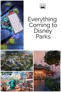 Everything coming to Disney Parks. From the new Disney Villains Land at Magic Kingdom, to the Tropical Americas Encanto area at Animal Kingdom, to the new Avengers Campus rides at Disneyland. Here are all the details about EVERYTHING coming to the Disney Parks The New Avengers, Avengers Campus, New Disney Movies, Disney Cruise Ships, Cinderella's Castle, Lakeside Resort, Disney Songs