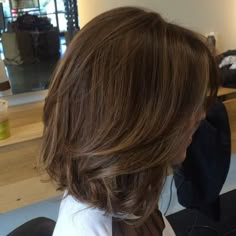 Beautiful hair by the very talented Hillary Peavey. #zonaweymouth #aveda #avedacolor #stylisthillarypeavey Cute Highlights, Hairstyles Cute, Hair Inspiration Short, Short Hair Haircuts, Medium Hair Cuts, Shoulder Length Hair