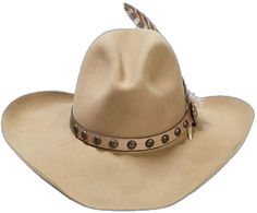 Fitted Western Cream Hat, Fitted Cream Western Hat, Country Style Fur Felt Hat, Western Style Cream Felt Hat For Kentucky Derby, Western Fur Felt Hat Bands For Kentucky Derby, Western Cream Felt Hat For Kentucky Derby, Western Cream Felt Hat With Flat Brim, Western Cream Hat Bands For Kentucky Derby, Fitted Western Style Fur Felt Top Hat