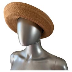 This hat is so chic! Hand made by Tracey Tooker in NYC, these hats have quite a following with Fashionistas and the rich and famous worldwide. This came from a Fashionista’s closet with quite an impressive collection. These hats are rare and can still be customed ordered. No size indicated inside hat. Luxury Sinamay Straw Hat, Luxury Vintage Brimmed Straw Hat, Vintage Brimmed Straw Hat, 1950s Straw Hat, 1930s Straw Hat, Straw Boater Hat, Straw Boater, Boater Hat, Straw Hat