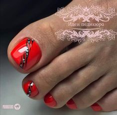 Yellow Toe Nails, Pedicure Design, Easy Toe Nail Designs, Bright Nail Designs, Toenail Designs