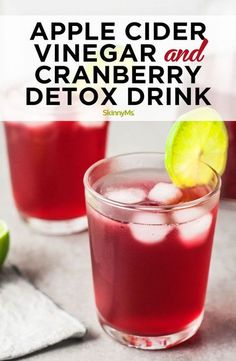 Cranberry Detox Drink, Heart Recipes, Health And Fitness Goals, Cranberry Apple, Diet Drinks