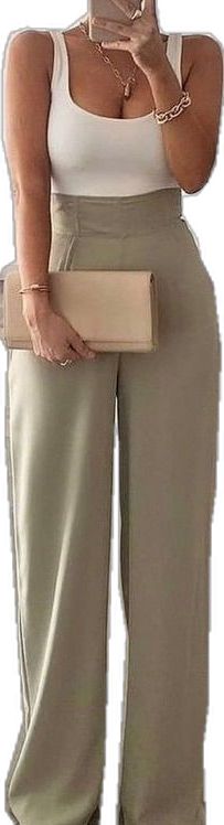 Elegant Beige Jumpsuits And Rompers For Day Out, Chic Neutral Spring Jumpsuits And Rompers, Chic Neutral Jumpsuits And Rompers For Spring, Elegante Casual, Casual Jumpsuit, Looks Chic, Trend Fashion, Jumpsuit Fashion, Business Casual Outfits