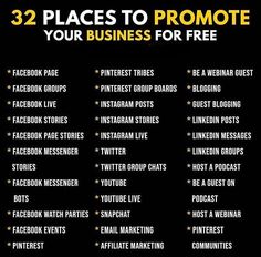 three places to promote your business for free on social media sites, facebook likes and pinter posts