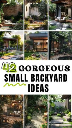 small backyard ideas that are easy to make