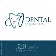 Descarga Letter A Tooth Dental Logo Design vector de archivo y descubre vectores similares en Adobe Stock. Dental Clinic Logo Design, Spa Logo Design, Teeth Logo, Dentist Clinic