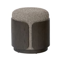 Varaluz - 513CH17A - Ottoman - Hutton - Dark Brown Oak/Earth Stool Ottoman, Taupe Ottoman, Cylinder Ottoman, Arhaus Washed Velvet Pouf, Round Puffy Stool, Modern Furniture Table, Sculptural Ottoman, Towel Ring Bathroom, Pouf Seating