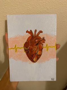 Heart Drawing, Sketchbook Art Journal, What To Draw, Heart Beat, Amazing Art Painting, Art Sketchbook, Art Classes, In A Heartbeat