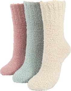 PRICES MAY VARY. 【ULTRA WARM】Thick fuzzy socks are made of warm and comfortable material. The plushness of slipper socks will keep you feet warm in cold winter. 【Non Slip】Fuzzy slipper socks with silicon rubber can prevent slipping and sliding on smooth floors. 【SIZE 5-10.5】The fuzzy socks is elastic and designed to stretch to fit size 5-11. 【APPLICATION】Great equipment for indoor exercise, yoga, pilate,dancing,or daily wearing in the living room or bedroom. Suitable as hospital socks, cabin soc Cute Fuzzy Socks, Hospital Socks, Grayish Green, Gifts Box, Socks Christmas, Exercise Yoga, Fuzzy Slippers, Fuzzy Socks, Socks For Women