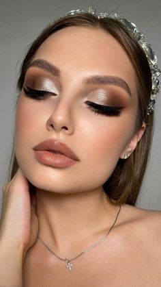 Neutral Makeup, Dramatic Makeup, Makijaż Smokey Eye, Braut Make-up