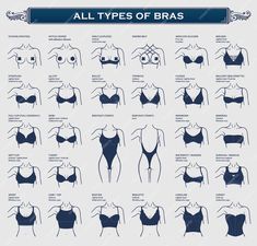 bras are the most common types of bras