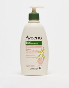 Face + Body by Aveeno Aveeno Body Oil, Aveeno Moisturizer, Aesthetic Letters, Body Balm, Daily Moisturizer, Sweet Almond Oil, Curves Workout, Almond Oil, Dry Skin