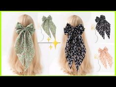 ✔Easy Bow✔Diy Scrunchies/Cómo hacer Scrunchies o Coleteros con Lazo/ Tutorial de Costura Fácil - YouTube Hairstyle Bow, Scrunchie Tutorial, Easy Bow, Diy Makeup Bag, Diy Hair Scrunchies, Bow Diy, Bow Scrunchie, Bow Hairband, Hair Bow Tutorial