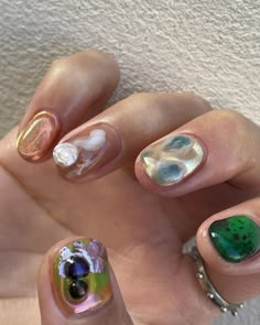 222 Nails, Self Nail, Jelly Nail, Funky Nail Art, Mens Nails, French Nail Designs, Pretty Nail Designs, Dope Makeup, Nail Ring