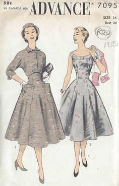 two women's dresses, one in grey and the other in gray with pink flowers