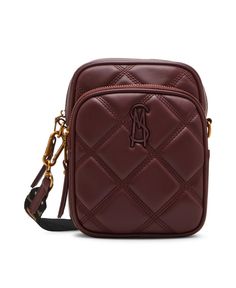 in stock Steve Madden Bags Handbags, Sm Logo, Diamond Box, Steve Madden Bags, Quilted Crossbody Bag, Purse Accessories, Small Crossbody Bag, Small Crossbody, Womens Crossbody Bag