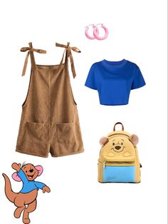 Comfy Disneybound, Disneybound Outfits Couples, Winnie The Pooh Inspired Outfits, Pixar Outfits, Disney Character Inspired Outfits, Disney Bounding Outfits, Disney Family Outfits, Bounding Outfits, Disney Princess Inspired Outfits