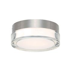 Modern Forms - Pi 6" LED Round Flush Mount - Lights Canada Ambient Light, Modern Forms, Steel Handle, Ambient Lighting, Flush Mount, Handles, Sleek, Twist, Stainless Steel