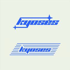 two logos with the word kpopses on them