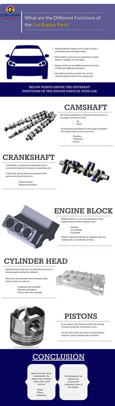 an info sheet showing different types of cars and their names in blue, white and black