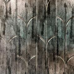 an abstract metal background that looks like art deco