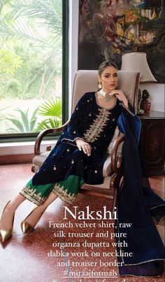 Multi Dupatta, Indian Dress Up, Pakistani Formal Dresses, Velvet Dress Designs, Anarkali Dress Pattern, Bridal Dresses Pakistan, Stylish Short Dresses