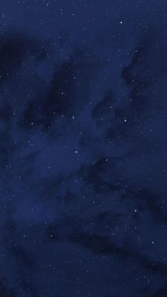 the night sky is filled with stars and clouds, as well as some dark blue hues