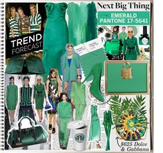 green is the new black in fashion