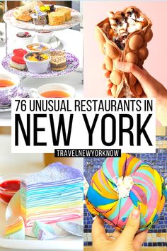 76 Unusual Restaurants in NYC + Secret Local Tips Korea Town Nyc, Ny Travel Guide, Fun Restaurants In Nyc, Niagara Falls New York, Nyc Bars