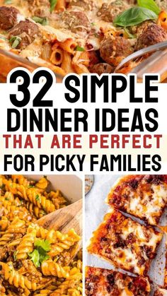 the best dinner ideas that are perfect for picky families