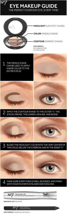 Make Up Guide, Eye Makeup Guide, Make Up Tricks, Makeup Guide