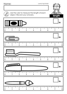 the measurement worksheet for students to learn how to measure their height and weight