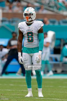 miami dolphins football player during the game