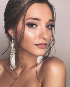 Makeup Ideas Wedding, Bridal Makeup For Brunettes, Romantic Wedding Makeup, Boho Wedding Makeup, Dramatic Wedding Makeup, Beach Wedding Makeup, Beautiful Wedding Makeup