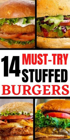 Trying to make stuffed burgers? Don't worry you're in the right place. I like stuffed burgers and these are stuffed burgers you'll like. If you'll like to make stuffed burgers then this pin is for you so don't hesitate and check them out. #stuffedburgers #stuffedburgers Stuffed Burger Ideas, Stuffed Burgers On Grill, Stuffed Hamburger Patties, Stuffed Hamburger Recipes, Stuffed Cheeseburgers, Stuffed Burger Recipes, Hamburgers Recipes, Burger Sliders Recipes, Bbq Hamburgers