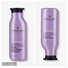 Pureology's Hydrate Sheer Shampoo Is A Sulfate-Free And Silicone-Free, Lightweight Shampoo That Hydrates Fine Dry, Color-Treated Hair. Pureology's Hydrate Sheer Conditioner Is A Sulfate-Free And Silicone-Free, Lightweight Conditioner That Hydrates Fine Dry, Color-Treated Hair. Benefits Provides Lightweight Moisture Gives Hair Touchable Softness Provides Extraordinary Color Protection Contains Less Than 1% Of Synthetic Fragrances This Product Is 100% Vegan Recyclable Packaging Key Ingredients Joj Pureology Hydrate, Green Tea For Hair, Air Dry Cream, Anti Frizz Shampoo, Purple Conditioner, Spray Conditioner, Heat Protectant Spray, Purple Shampoo And Conditioner, Shampoo And Conditioner Set