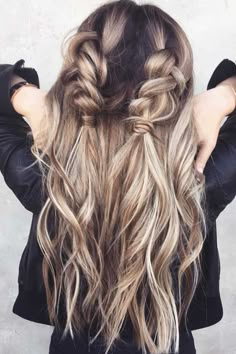 Edgy Updo, Five Minute Hairstyles, Peinados Fáciles Para Cabello Corto, Long Blonde, Fancy Hairstyles, Hair Dos, Trendy Hairstyles, Hair Day